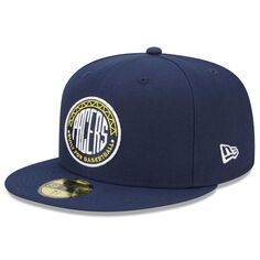 Мужская кепка New Era Grey Indiana Pacers 2022/23 City Edition с альтернативным логотипом 59FIFTY