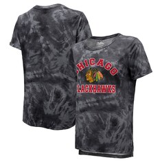 Футболка с коротким рукавом Majestic Threads Chicago Blackhawks, черный