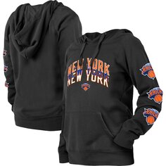 Пуловер с капюшоном New Era New York Knicks, черный