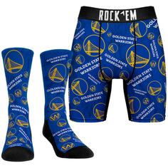 Боксеры Rock Em Socks Golden State Warriors, роял