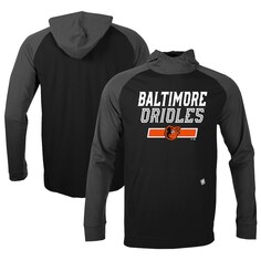 Пуловер с капюшоном Levelwear Baltimore Orioles, черный