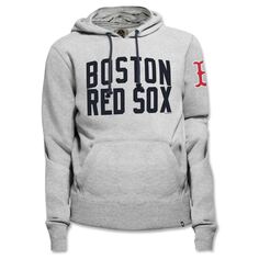 Пуловер с капюшоном 47 Boston Red Sox, серый Now Foods