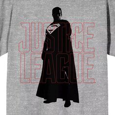 Мужская футболка с изображением Супермена из фильма «Лига справедливости» Licensed Character
