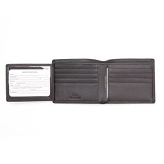 Мужской кожаный кошелек двойного сложения Royce с блокировкой RFID Royce Leather