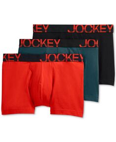 Трусы-боксеры ActiveStretch 4 дюйма — 3 шт. Jockey