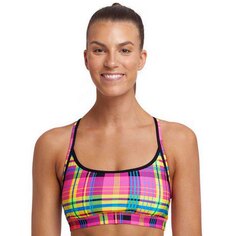 Топ бикини Funkita Happy Highlander, разноцветный