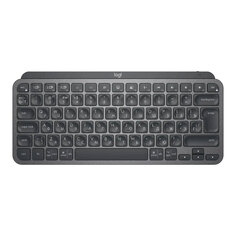 Клавиатура Logitech MX Keys Mini, беспроводная, английская раскладка US, чёрный