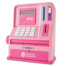 Учебные ресурсы Обучение ролевым играм ATM Bank Learning Resources, розовый