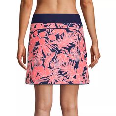 Женские быстросохнущие шорты для активного плавания Lands End Lands&apos; End, ярко-розовый