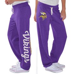Женские брюки G-III 4Her от Carl Banks Purple Minnesota Vikings флисовые брюки для схватки G-III