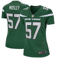 Женское джерси Nike C.J. Mosley Gotham Green New York Jets Game Player Nike