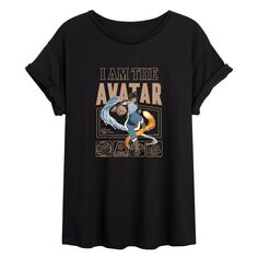 Детская струящаяся футболка The Legend Of Korra с надписью «I Am The Avatar» Licensed Character