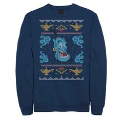 Флисовый свитшот для юниоров Disney&apos;s Aladdin Genie Ugly Christmas Sweater Licensed Character