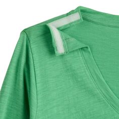 Женский адаптивный топ Sonoma Goods For Life Easy Dressing с v-образным вырезом и длинными рукавами Sonoma Goods For Life, белый