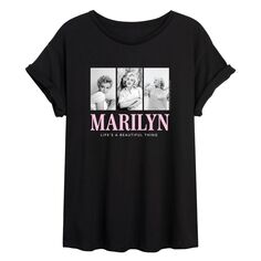 Красивая струящаяся футболка Мэрилин Монро для юниоров Licensed Character