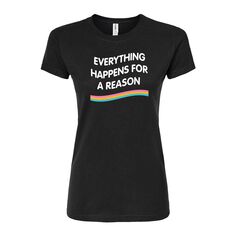 Облегающая футболка для юниоров «Все происходит не просто так» Licensed Character