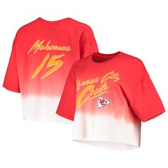 Футболка с именем и номером Majestic Threads Kansas City Chiefs, красный