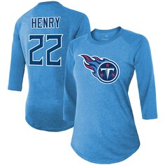 Футболка с именем и номером Majestic Threads Tennessee Titans, синий