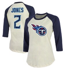 Футболка с именем и номером Majestic Threads Tennessee Titans, кремовый