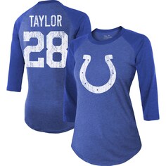 Футболка с именем и номером Majestic Threads Indianapolis Colts, роял