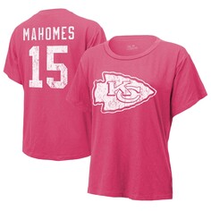 Футболка с коротким рукавом Majestic Threads Kansas City Chiefs, розовый