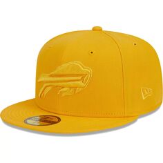 Мужская приталенная шляпа New Era Gold Buffalo Bills Color Pack 59FIFTY