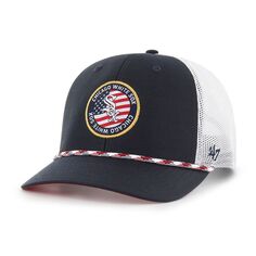 Мужская регулируемая кепка темно-синего цвета Chicago White Sox Union &apos;47 с нашивкой Trucker