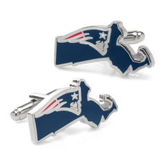 Галстук Cufflinks New England Patriots