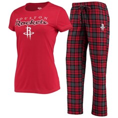 Пижамный комплект Concepts Sport Houston Rockets, красный