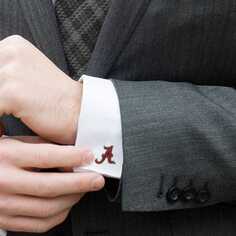 Галстук Cufflinks Alabama Crimson Tide