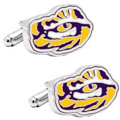 Галстук Cufflinks Lsu Tigers