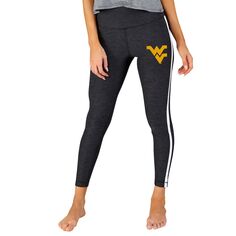 Леггинсы Concepts Sport West Virginia Mountaineers, угольный