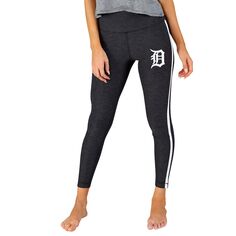 Леггинсы Concepts Sport Detroit Tigers, угольный