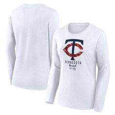 Футболка с длинным рукавом Fanatics Branded Minnesota Twins, белый