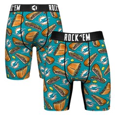 Боксеры Rock Em Socks Miami Dolphins, аква