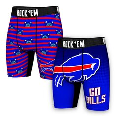 Боксеры Rock Em Socks Buffalo Bills, роял