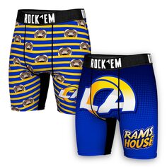 Боксеры Rock Em Socks Los Angeles Rams, роял