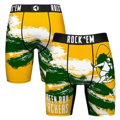 Боксеры Rock Em Socks Green Bay Packers