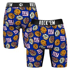 Боксеры Rock Em Socks New York Giants, роял