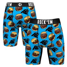 Боксеры Rock Em Socks Carolina Panthers, синий