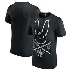 Футболка с коротким рукавом WWE Authentic Bad Bunny, черный