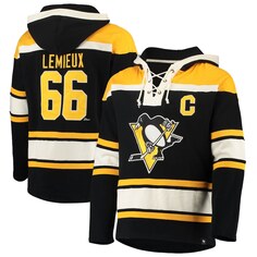 Пуловер с капюшоном 47 Pittsburgh Penguins, черный Now Foods