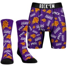 Боксеры Rock Em Socks Phoenix Suns, фиолетовый