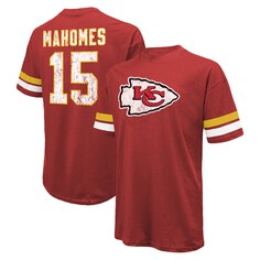 Футболка с коротким рукавом Majestic Threads Kansas City Chiefs, красный