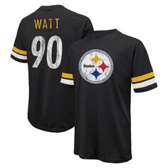 Футболка с коротким рукавом Majestic Threads Pittsburgh Steelers, черный