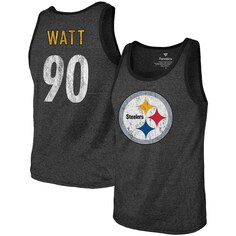 Майка Majestic Threads Pittsburgh Steelers, черный