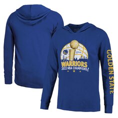 Футболка с длинным рукавом Majestic Threads Golden State Warriors, роял