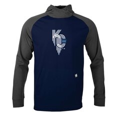 Пуловер с капюшоном Levelwear Kansas City Royals, нави