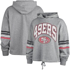 Пуловер с капюшоном 47 San Francisco 49Ers, серый Now Foods