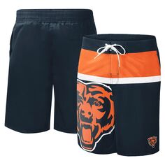 Мужские плавки G-III Sports от Carl Banks Navy Chicago Bears Sea Wind